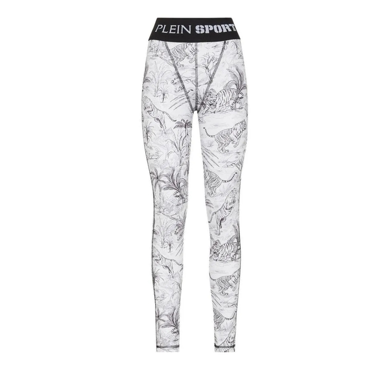 Plein Sport Leggings Leggings weiss