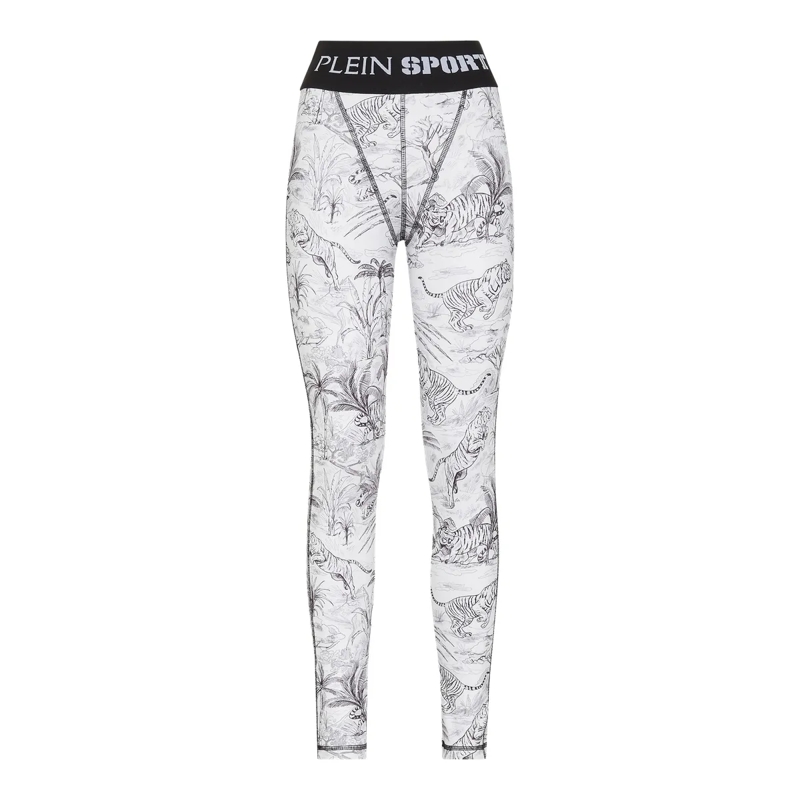 Plein Sport Leggings Leggings weiss
