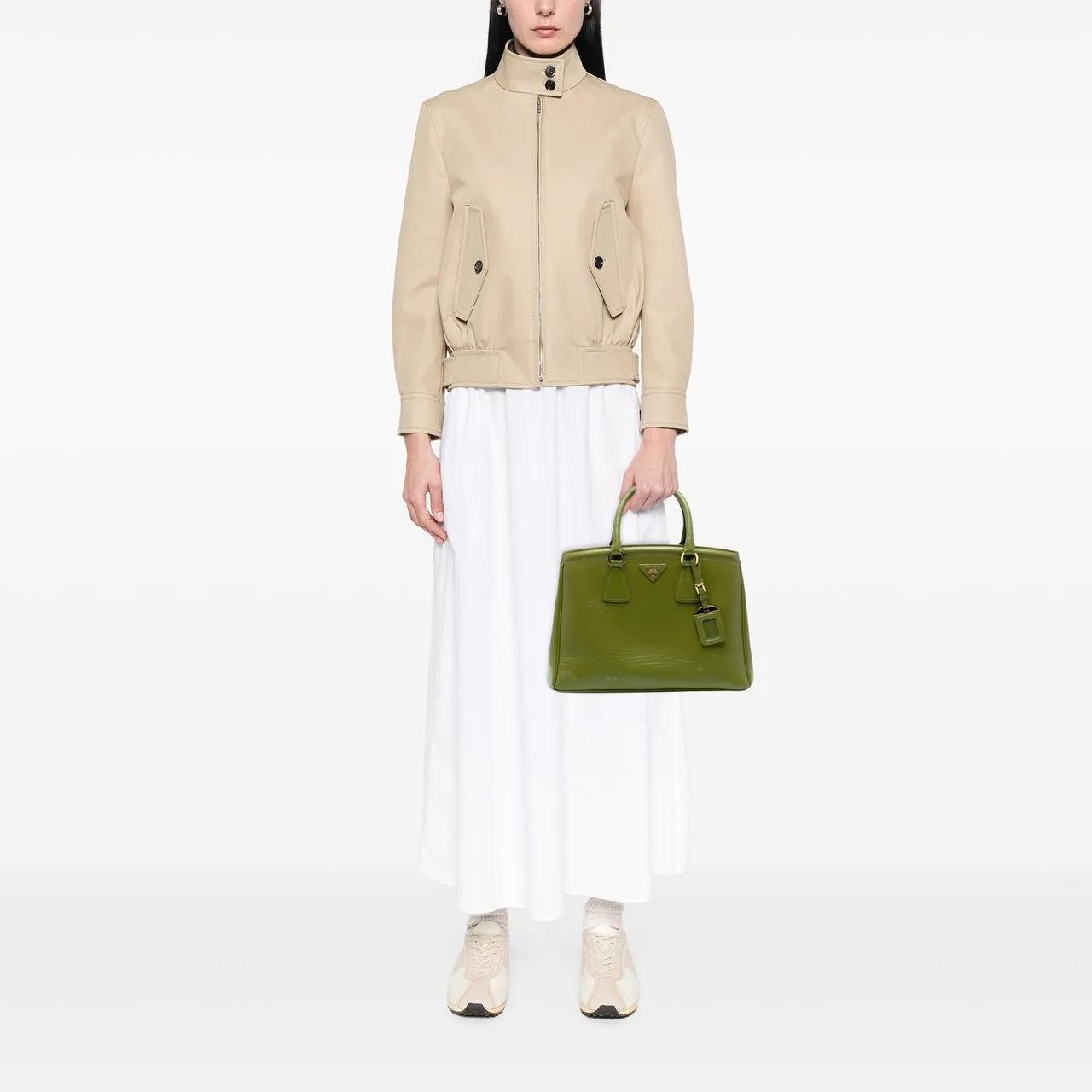 Thumbnail - Prada Shopper - Saffiano Vernice Parabole Tote - Gr. unisize - in Grün - für Damen