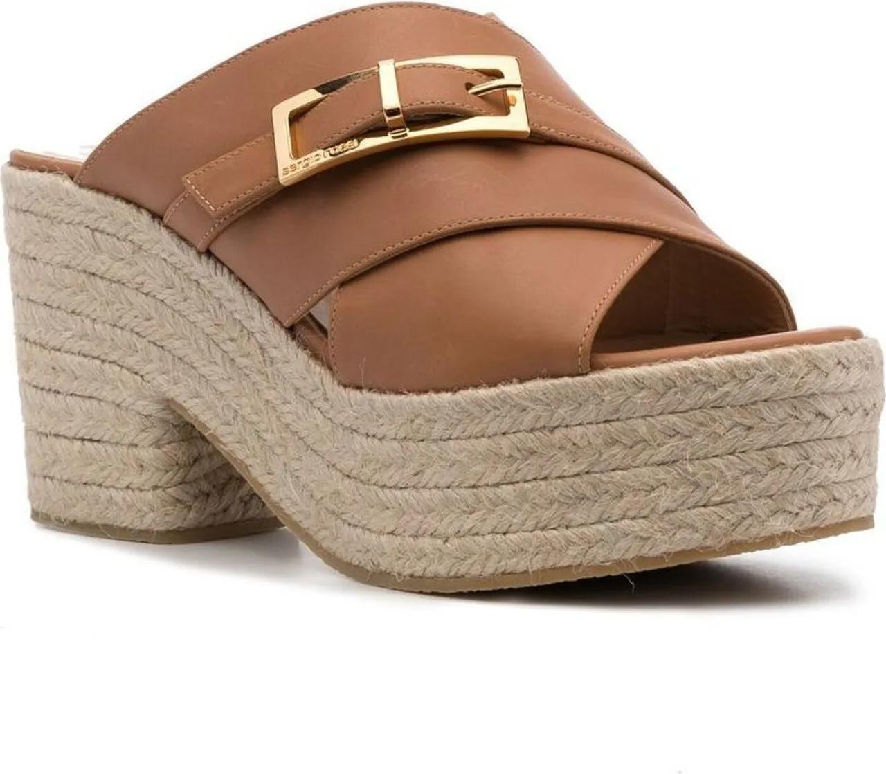 sergio rossi Slipper & Pantoletten - Sandals Brown - Gr. 35 (EU) - in Braun - für Damen