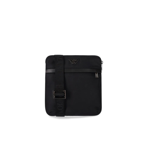 Emporio Armani Sac à bandoulière EMPORIO ARMANI SCHWARZE NYLON UMHÄNGETASCHE schwarz