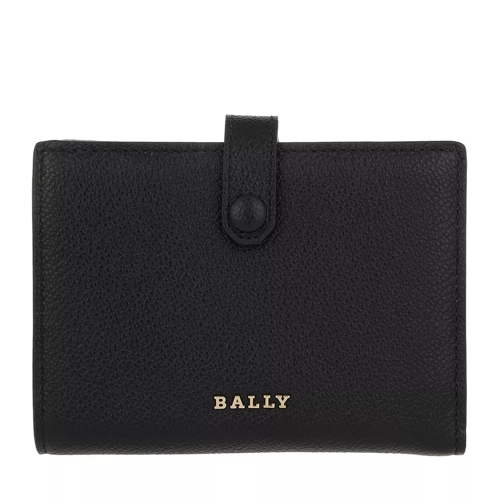 Bally Lassen Wallet Black Tvåveckad plånbok