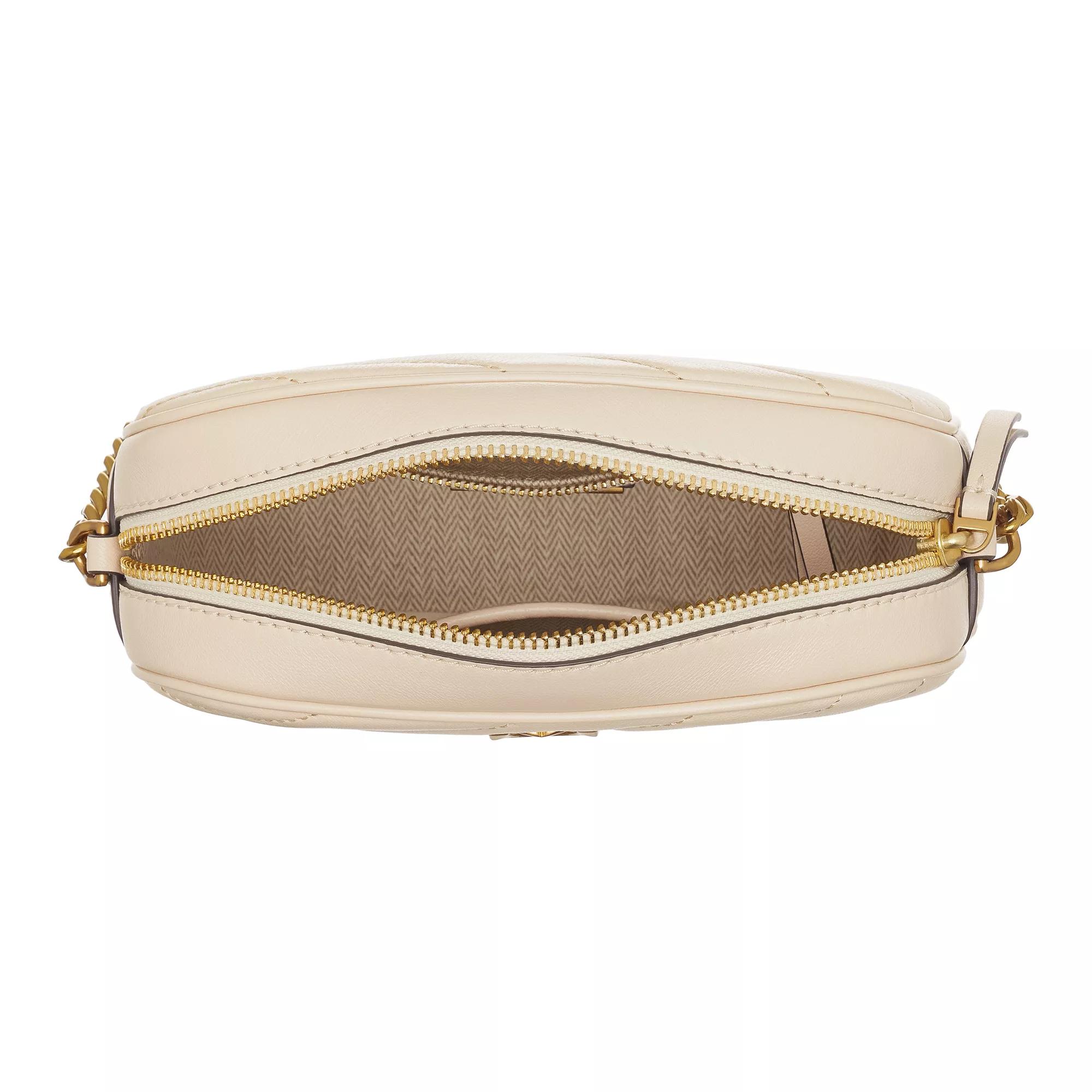 TORY BURCH Crossbody bags Kira Chevron Camera Bag in crème