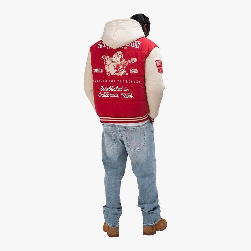 True Religion Blouson Steppjacke rot(Image 4)