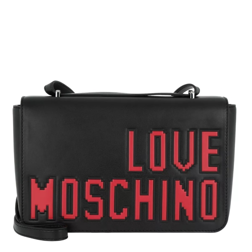 Love Moschino Shoulder Satchel Bag Nero Crossbody Bag