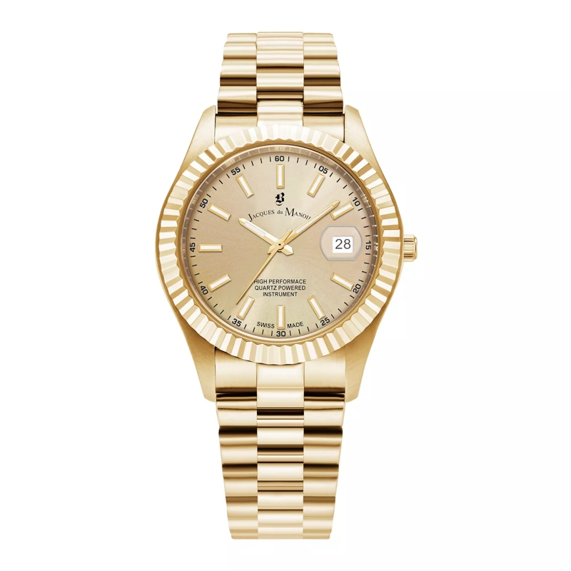 Jacques du Manoir Chronographe Inspiration Business Uhr Gold