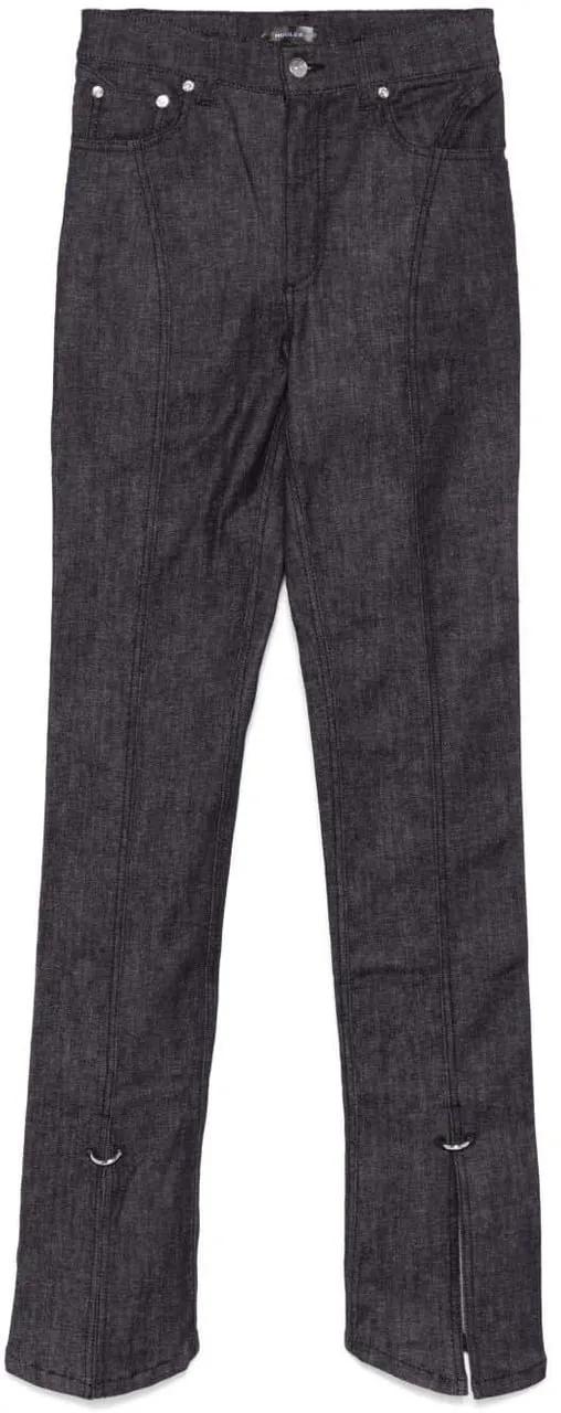 Thumbnail - Mugler - Jeans Raw Blue - Größe 26 - blau
