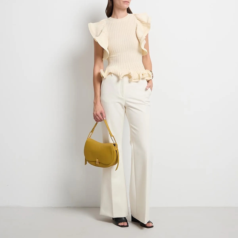 Coccinelle Satchel Coccinelle Magie Suede Bim Skin/Skin(Image 2)