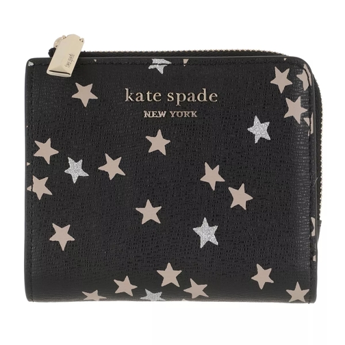Kate Spade New York Spencer Small Bi Fold Wallet Black Multicolor Portafoglio a due tasche