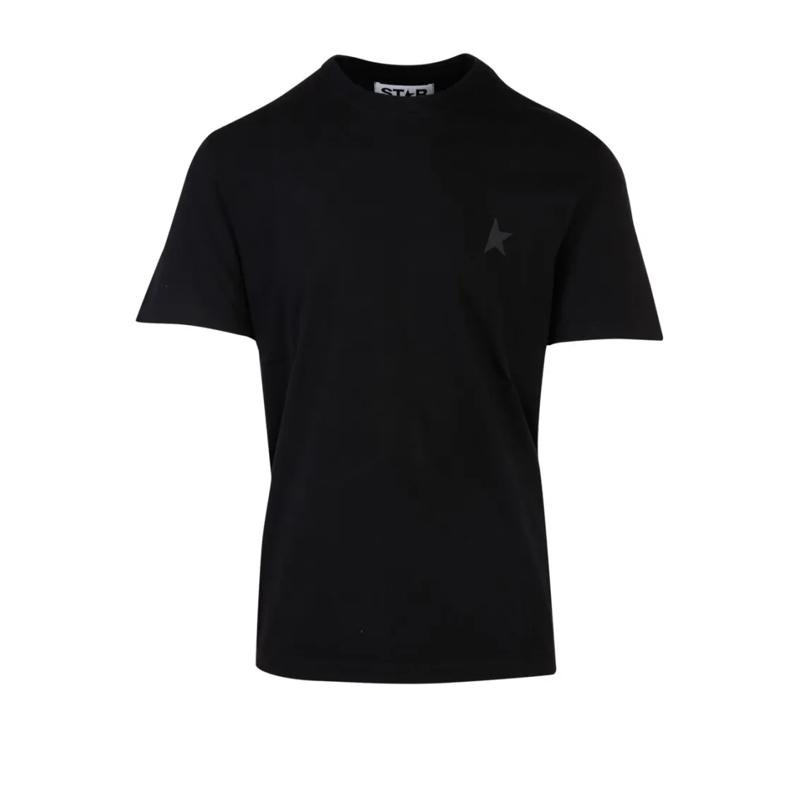 Golden Goose T-shirt Small Star Regular T-Shirt Black
