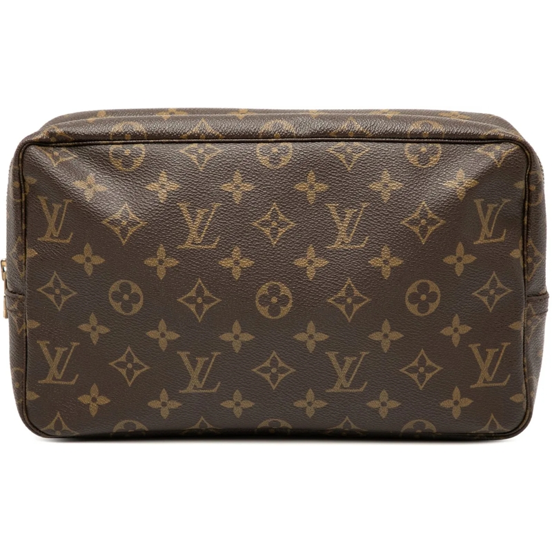 Louis Vuitton Clutch Monogram Trousse Toilette 28 braun