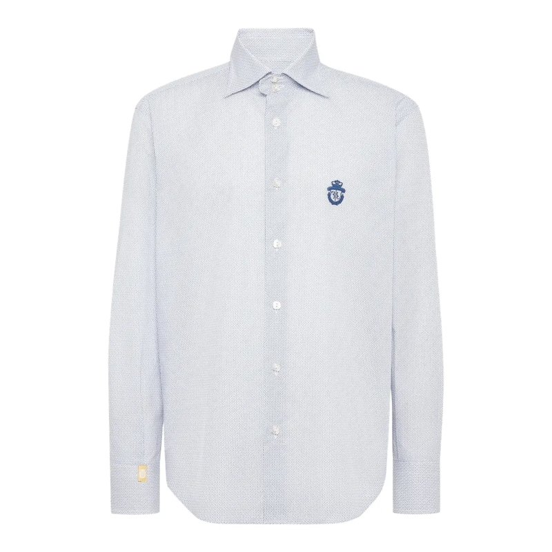 BILLIONAIRE Hemd Hemd Slim Fit weiss