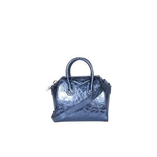 Givenchy Antigona Mini Bag Blue Axelremsväska