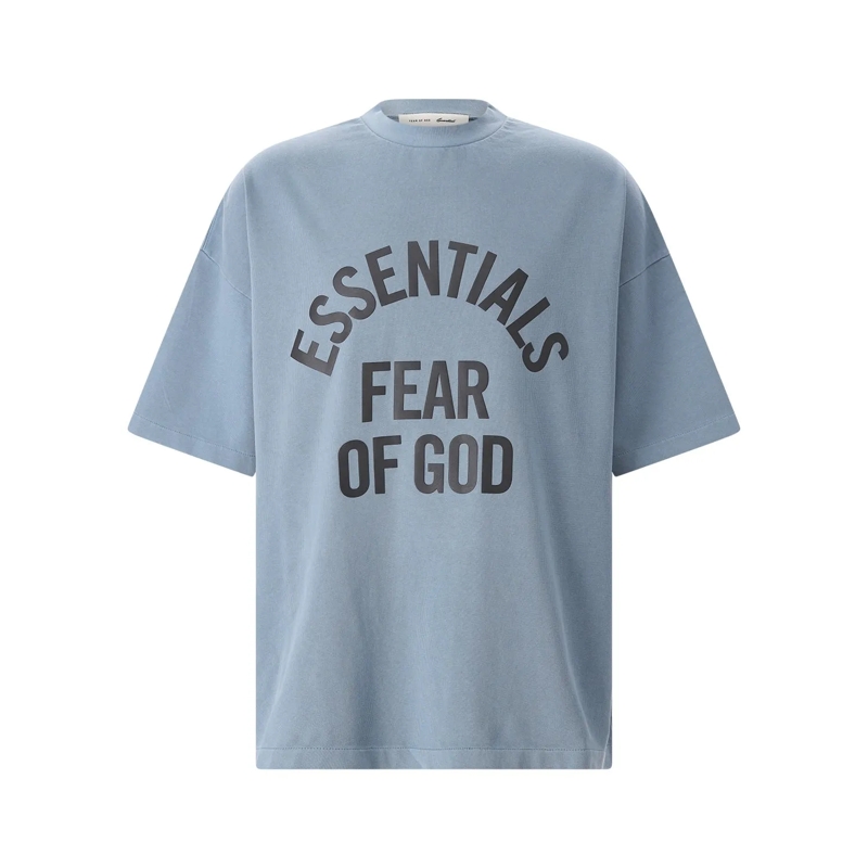 FEAR OF GOD T-Shirt Oversized T-Shirt blau