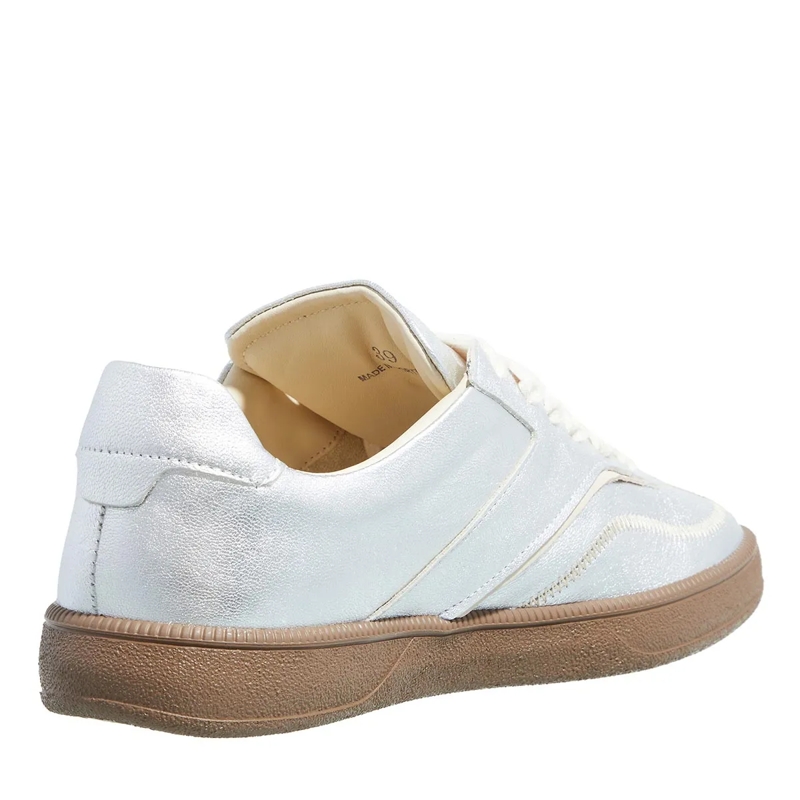 Nubikk Low-Top-Sneaker Ray Owen Studs (L) Silver Metallic Shiny Mocca(Image 3)