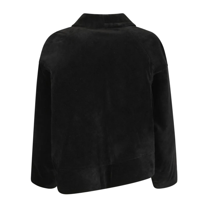 Comme des Garcons Flared Short Design Jacket Black Ubergangsjacke
