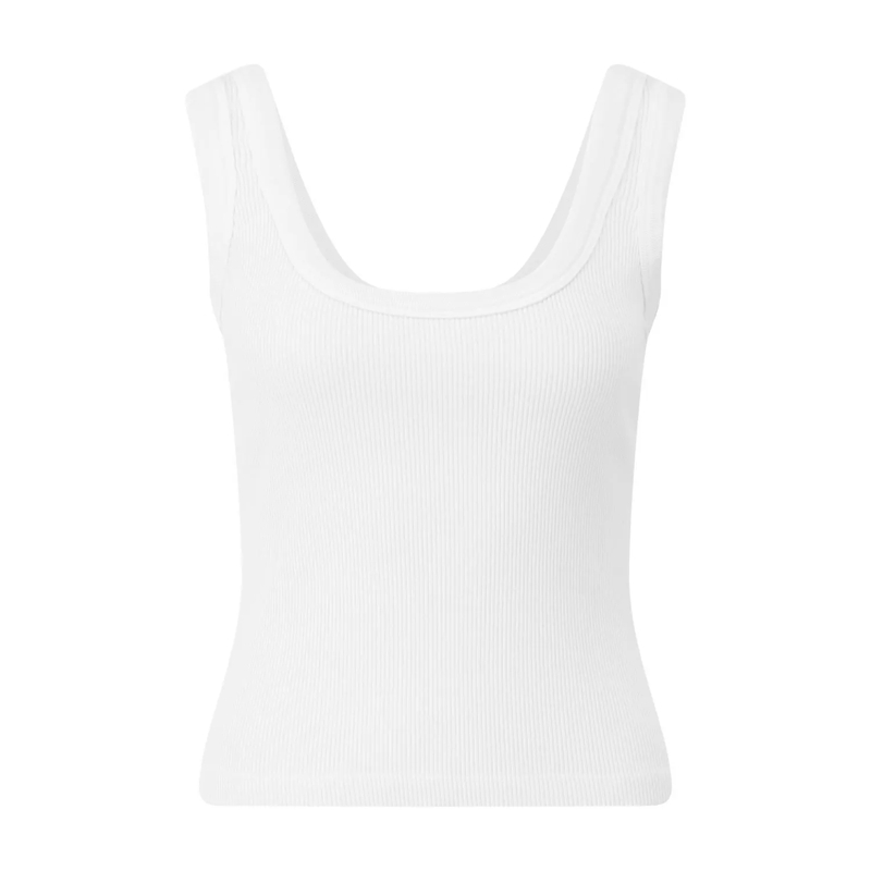 Citizens Of Humanity Top Geripptes Crop-Top Faye Creme(Image 6)