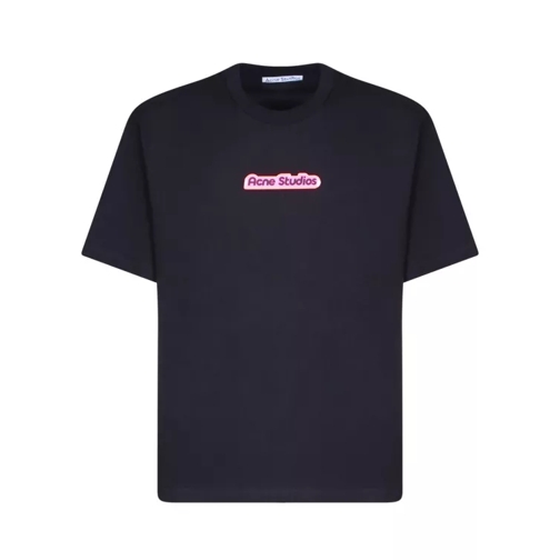 Acne Studios Cotton T-Shirt Black 