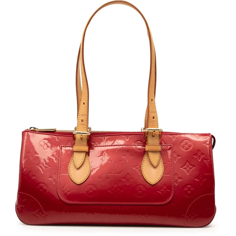 Louis Vuitton Schultertasche Monogram Vernis Rosewood Avenue rot