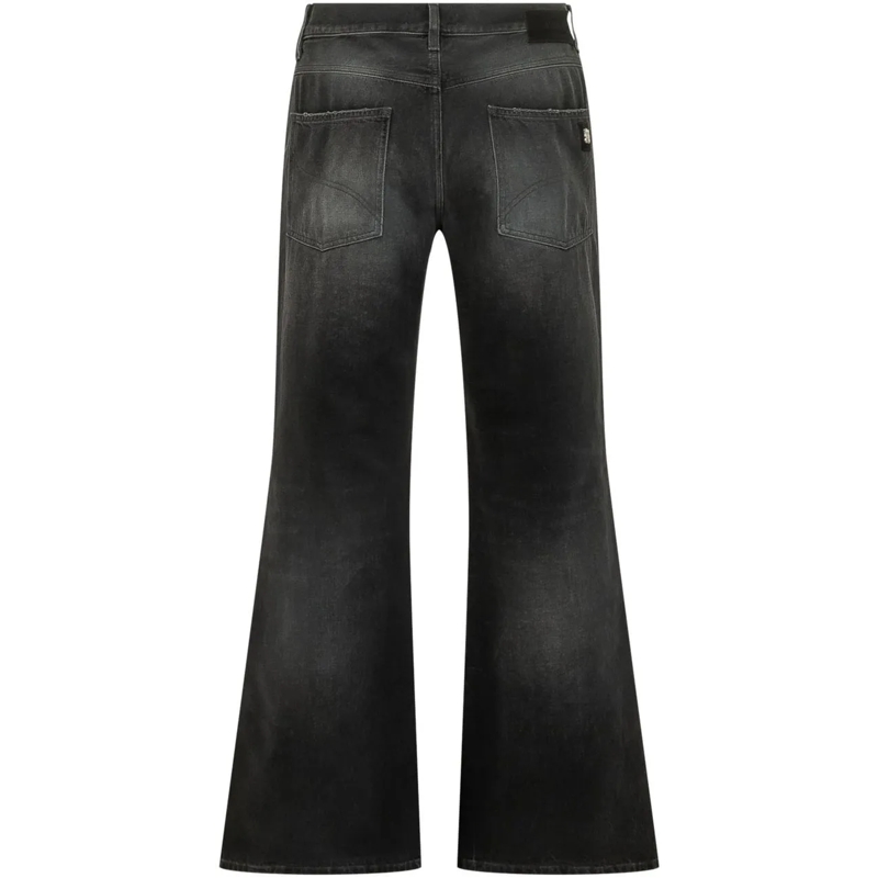 Amiri Jeans à jambe droite Jeans Boot Cut con Cinque Tasche e Gamba Svasata dunkelgrau(Image 2)