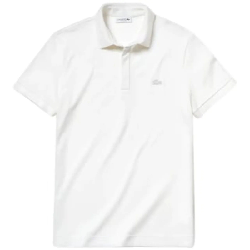 Lacoste Polohemd Short Sleeve Polo Wit met Wit Logo weiß
