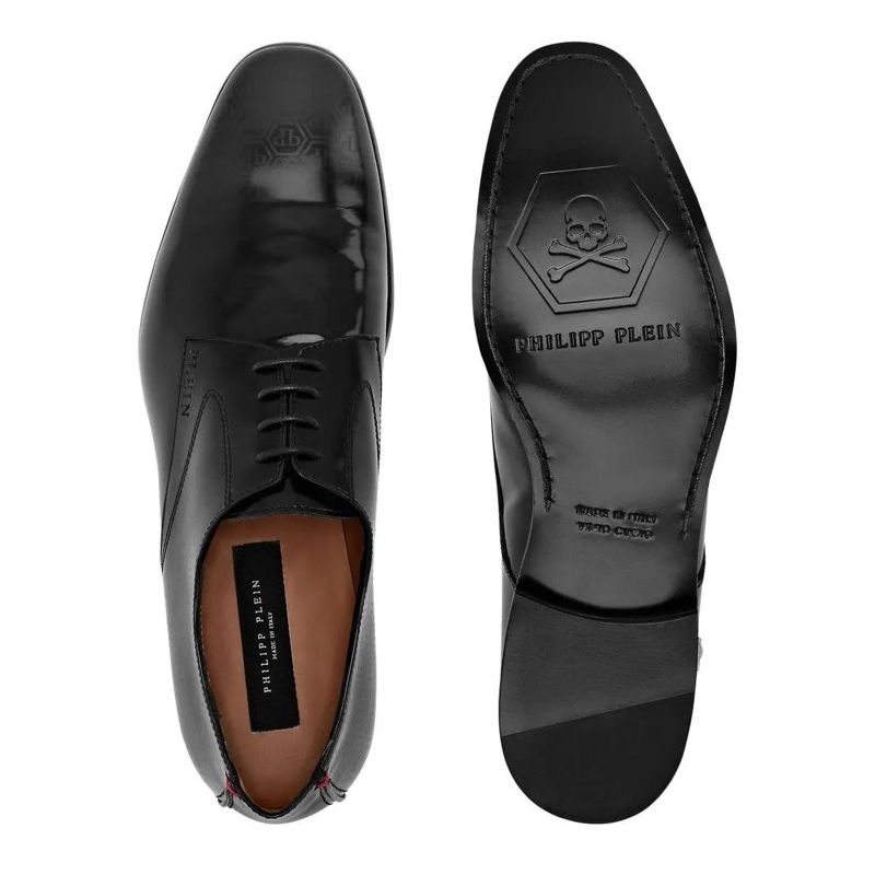 Philipp Plein Stiefel Schnürer Monogram schwarz(Image 4)
