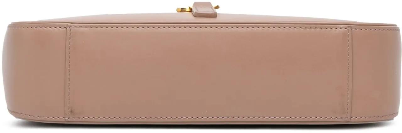 Saint Laurent Shoppers Calfskin Le 5 a 7 Bag in bruin