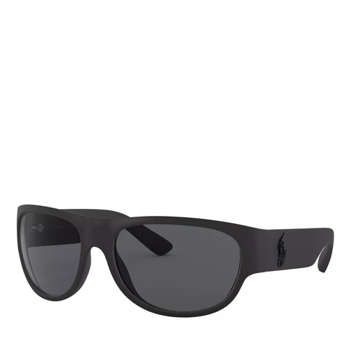 Polo Ralph Lauren 0PH4166 Matte Black Sonnenbrille
