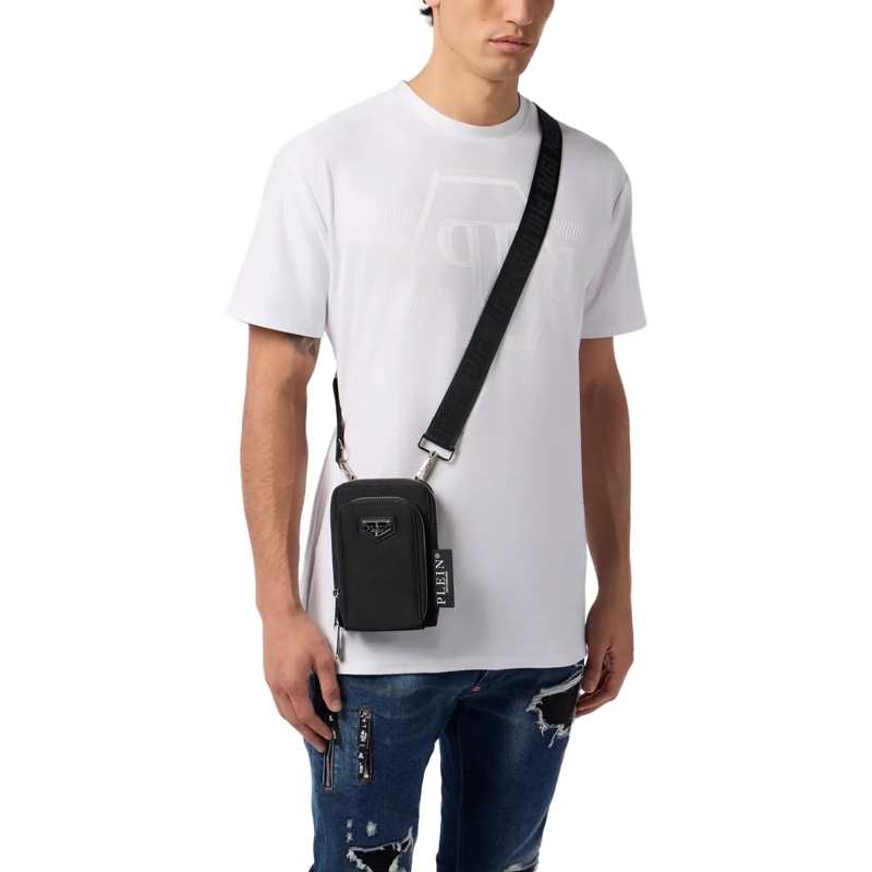 Philipp Plein Tote Umhängetasche schwarz(Image 3)