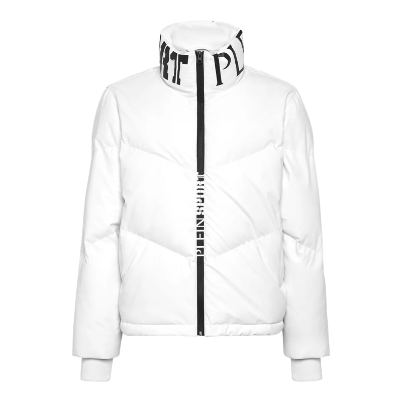 Plein Sport Daunenjacke Winterjacke Tiger weiss