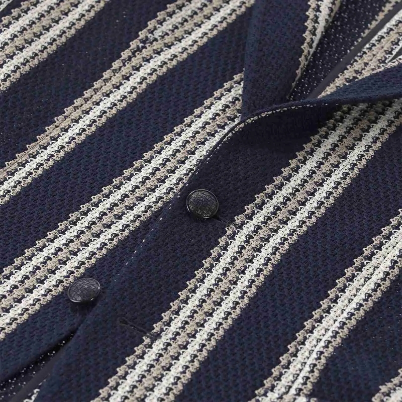 Tagliatore Colbert Sakko Derrick aus Baumwolle blau(Image 3)