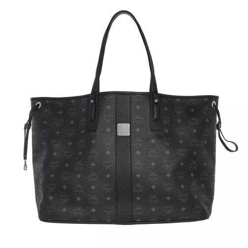 MCM Large Liz Reversible Shopper Black Shopping Bag
