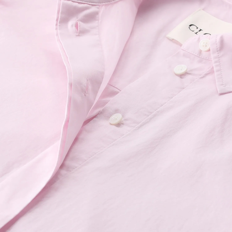 Closed Bluse Hemdbluse aus Baumwolle pink(Image 3)