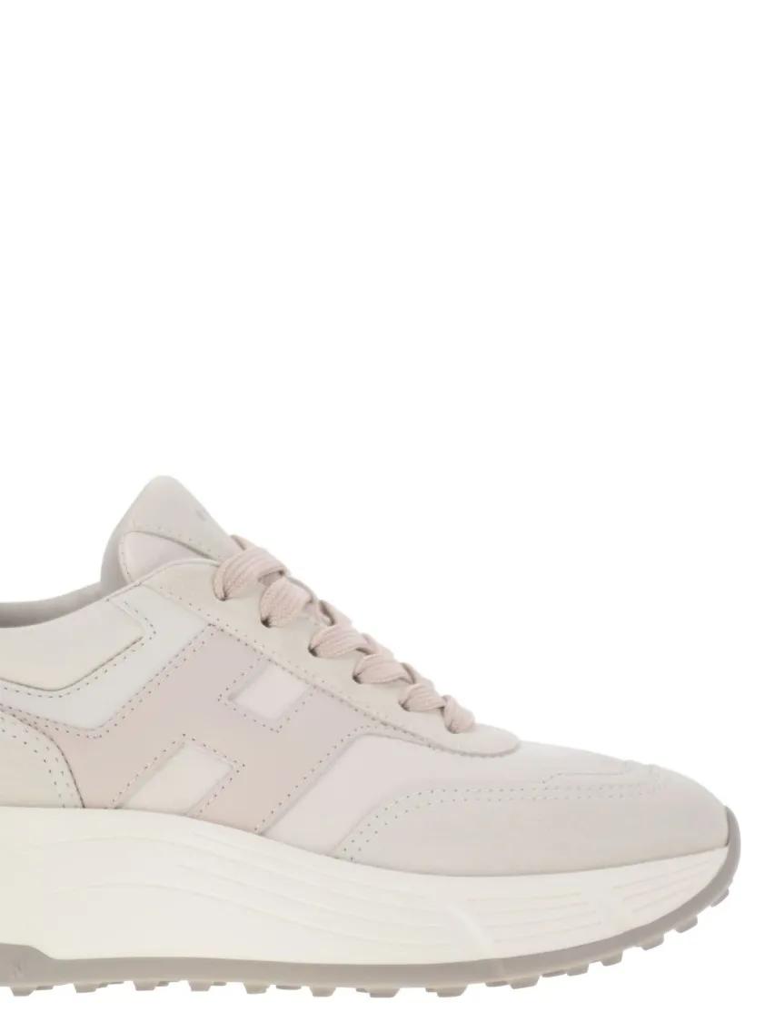 Thumbnail - Hogan Low-Top Sneaker - Hi-Fi Trainers With Side H - Gr. 37,5 (EU) - in Beige - für Damen