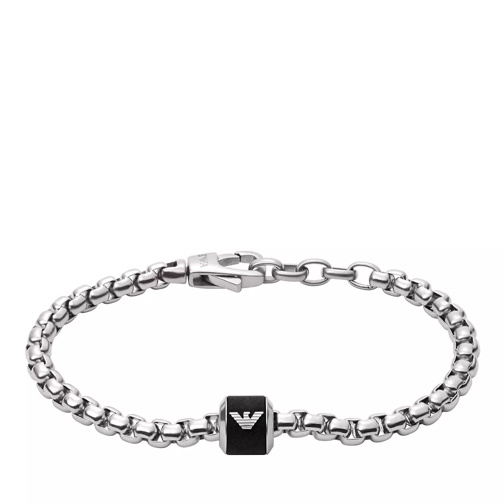 Emporio Armani Marble Chain Bracelet Silver Armband
