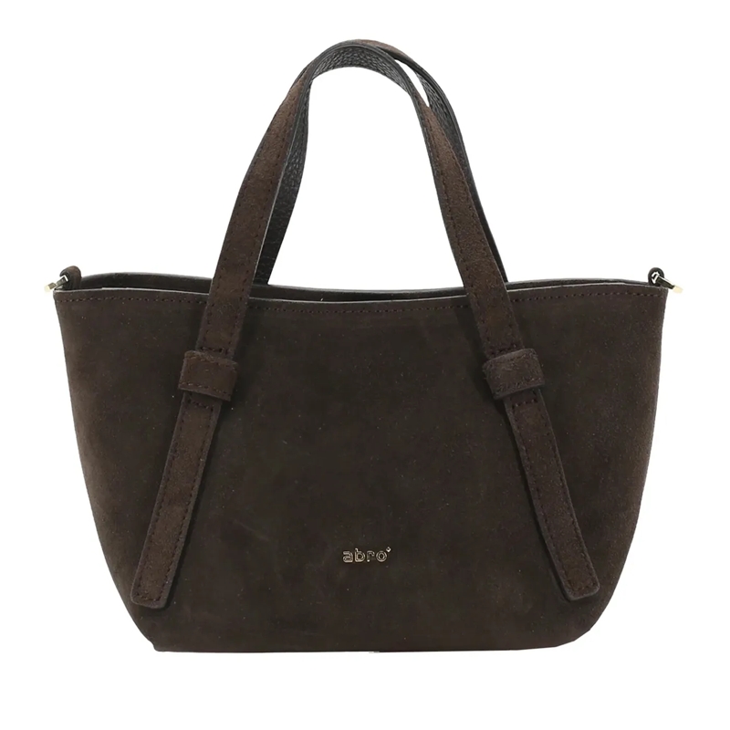 Abro Tote Handtasche COSMO dunkel-braun
