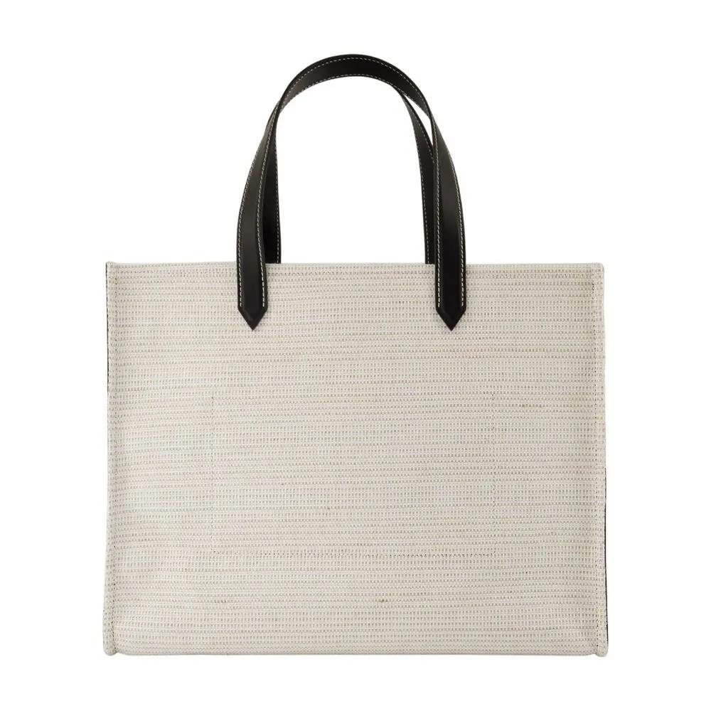 Balmain Shoppers & Totes B-Army Medium Shopper Bag Raffia Neu in beige