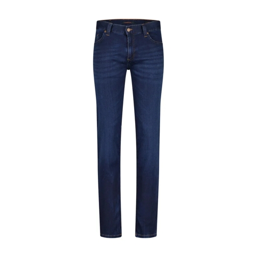 Alberto Jeans Pipe in Regular-Fit Dunkelblau 