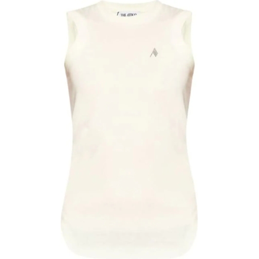 The Attico T-shirts Reese Tank Top Ice weiß