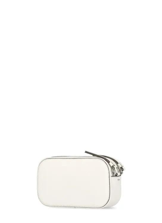 TORY BURCH Shoppers Ivory Leather Shoulder Bag in beige