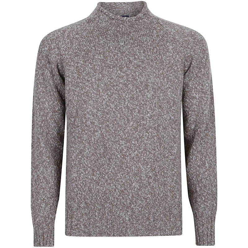 Drumohr  Round Neck Sweater Brown braun