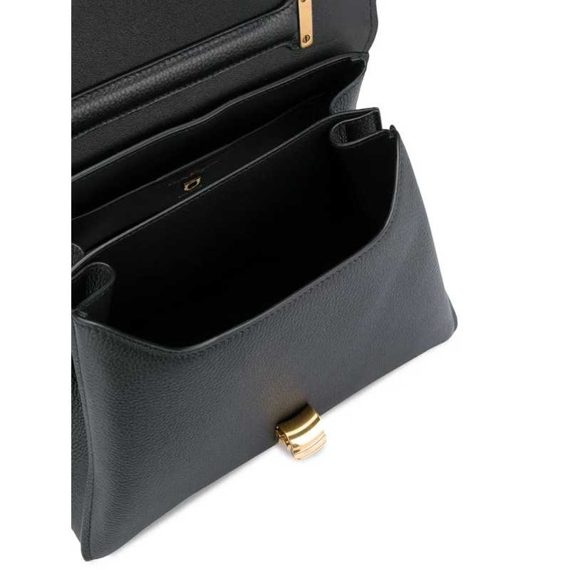 Salvatore Ferragamo Sac à bandoulière Gancini Handbag Grey(Image 2)