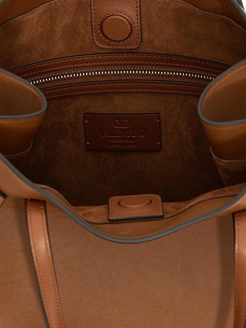 Valentino Garavani Shoppers & Totes 'Antibes' Medium Shopping Bag in bruin