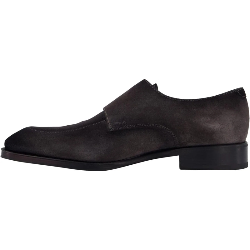Santoni Loafer Heren Dyne Double Monk Bruin braun (Image 2)