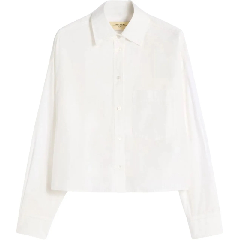 Max Mara Bluse Max Mara Weekend Wkdeden Blouses Ecru 261511109160 weiß