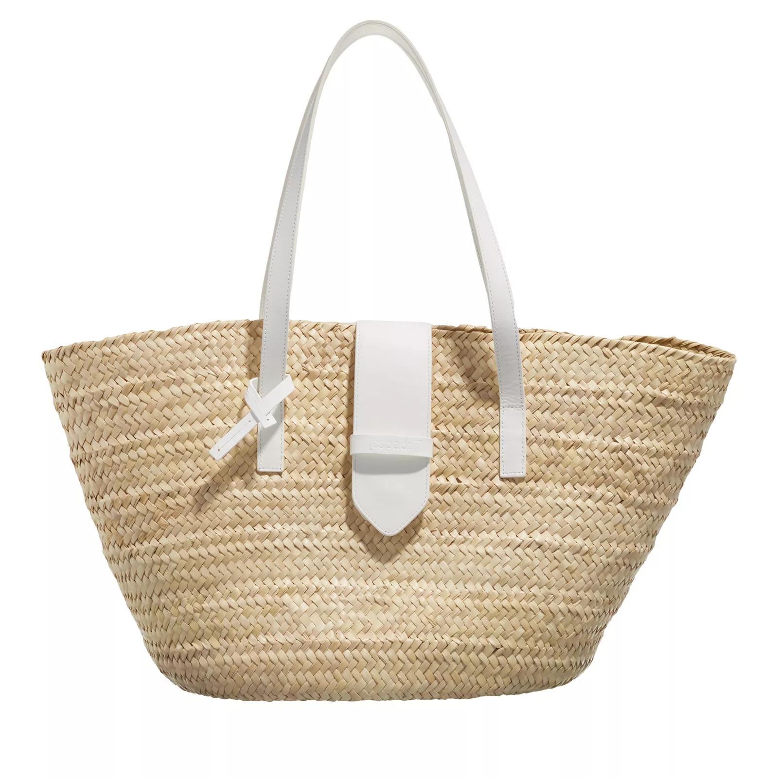 Espadrij l’originale Shopper - Palm Basket Luxe Buckle - Gr. unisize - in Beige - für Damen