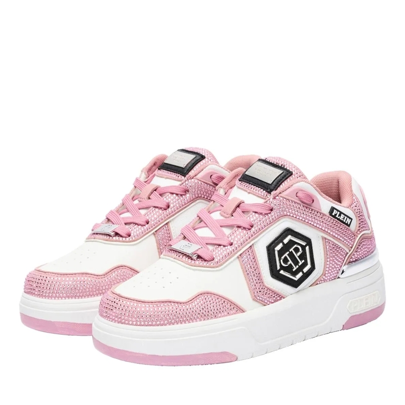 Philipp Plein Low-Top-Sneaker Entdecken Sie die Einzigartigkeit dieser Lo-Top-Sn rose