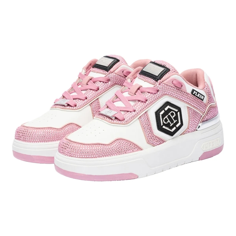 Philipp Plein Low-Top-Sneaker Entdecken Sie die Einzigartigkeit dieser Lo-Top-Sn rose