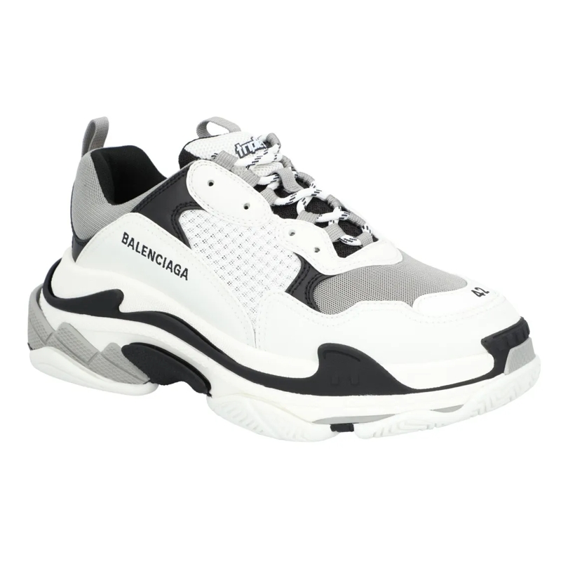Balenciaga Low-Top-Sneaker Triple S White Comfort White