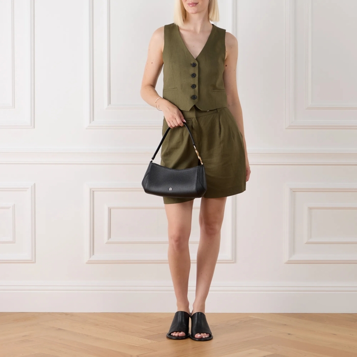 AIGNER】JERZY Mini-Bag／ハンドバッグ